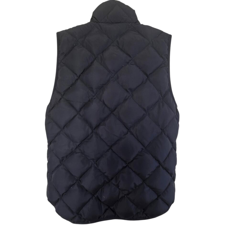 J. Crew L116204 Navy Blue Excursion Quilted Down Puffer Vest Small - Picture 8 of 9